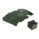 thumbnail image 1 of 10 Piezas Cajas Para Navidad 3.5 '' X 3,5 '' 4.7 ' Colgantes - Estrella Estrella verde, 1 of 9