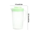 thumbnail image 2 of Clear Plastic Pitcher with Lid - 1L Cold Drinks Pitcher for Iced Tea, Lemonade, Milk & Beverages - Durable Blue Water Pitcher with Wide Mouth & Spout Filter - Ideal for Home, Parties & BBQs, 2 of 6