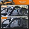 thumbnail image 3 of ALLTIMES 4 Pcs Protecteur de Couvercle de Barre de Roulement de Pilier pour Ford pour Bronco 4 Portes 2021-2023, TPE, 3 of 9