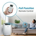 thumbnail image 4 of BLACK+DECKER Air Conditioner, 14,000 BTU Air Conditioner Portable for Room up to 700 Sq. Ft. with Remote Control, White, 4 of 6