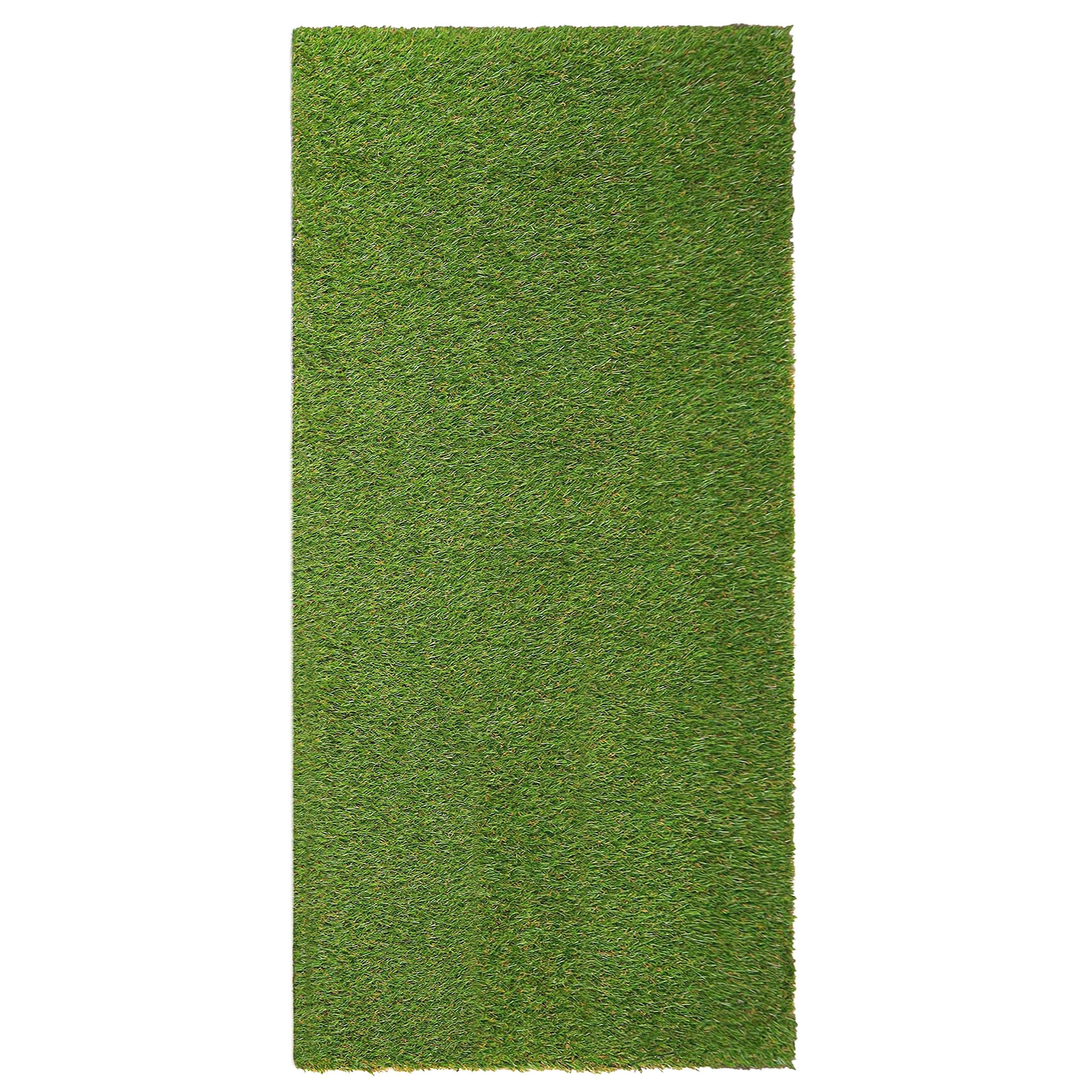 Superior Waterproof 6' x 9', Indoor/Outdoor Artificial Grass Area Rug, Synthetic Turf Rugs, Green