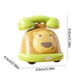 thumbnail image 3 of ChicYu Cute Telephone Pull Back Car Educational Two-Way Sliding Toy Car Simulated Telephone Design Easy to Slide and Pull Back Enhances Toddlers' Playful Learning, 3 of 5