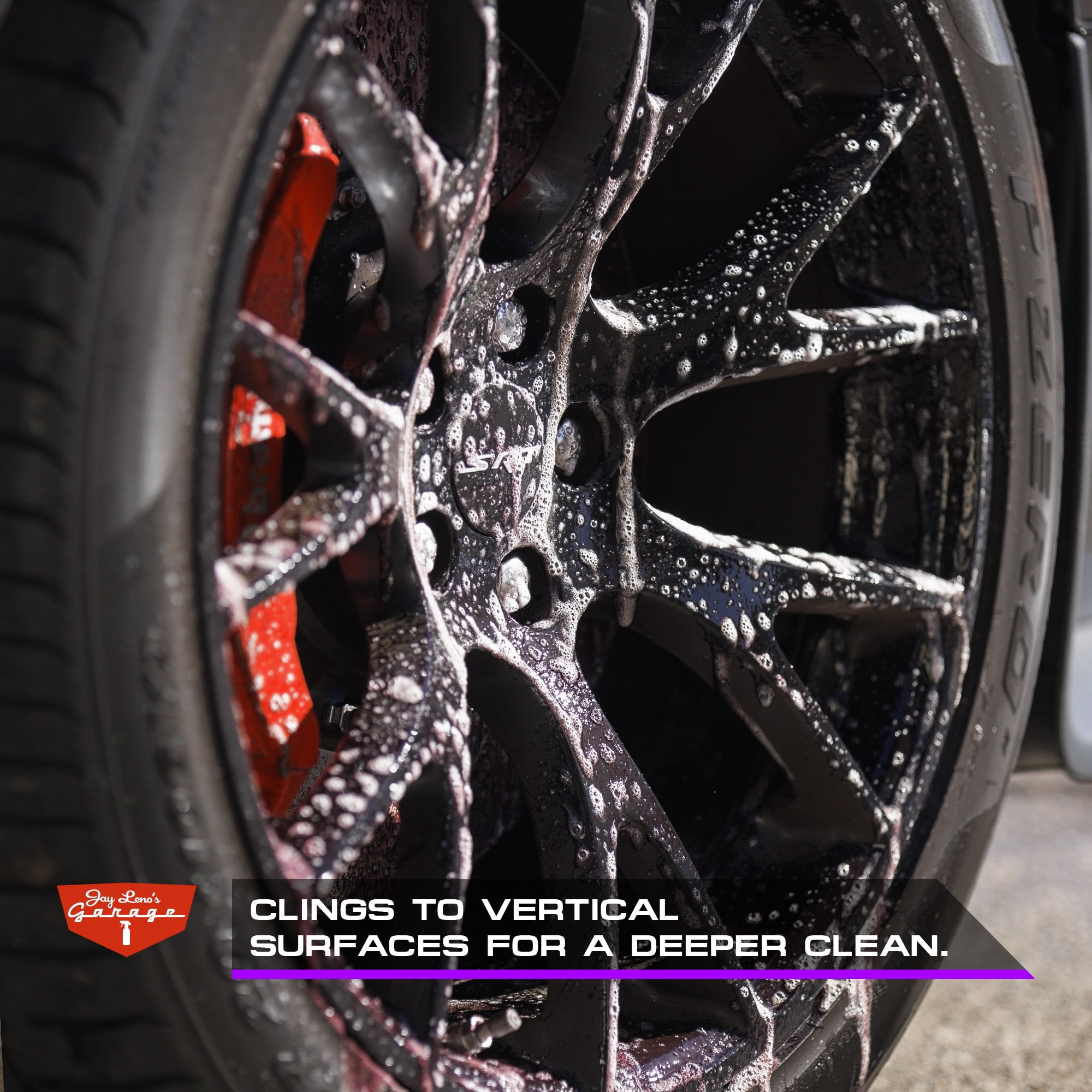 Jay Leno's Garage Wheel Cleaner (16 oz) - Easily Cleans Car Wheels
