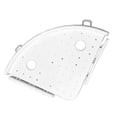 thumbnail image 3 of Estante Triangular Para Productos Básicos, Plástico Hueco Blanco, Sin Perforaciones, Con Ventosa, Soporte Para Estante De Almacenamiento Colgante Para Cocina, Baño, Esquina De Pared Scienceny HA021237-00, 3 of 7
