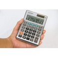 thumbnail image 2 of 12-digit business calculator - catiga cd-2738-12t - dual-power - tax calculator (silver), 2 of 5