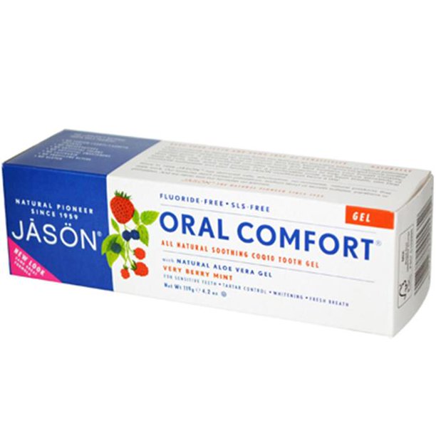Jason Oral Confort Gel Très Berry Mint - 4,2 Oz