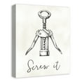 thumbnail image 2 of Creative Products Screw It Wine Bottle Opener Canvas Wall Art, 16x20, 2 of 5