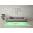 thumbnail image 3 of Ahgly Company Indoor Rectangle Medallion Emerald Green Traditional Area Rugs, 8' x 10', 3 of 4