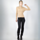 thumbnail image 2 of Sueter Mujer Cuello Alto Manga Larga Sueteres Casual Sweater, 2 of 5