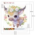 thumbnail image 2 of Diamond Painting 5D DIY Parcial Forma especial Taladro Ganado Home Decor (YXC488), 2 of 9
