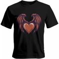 thumbnail image 1 of Camisetas para hombre, camisetas casuales de manga corta con texto "Amor de San Valentín" y "Camisetas con gráficos", 1 of 8