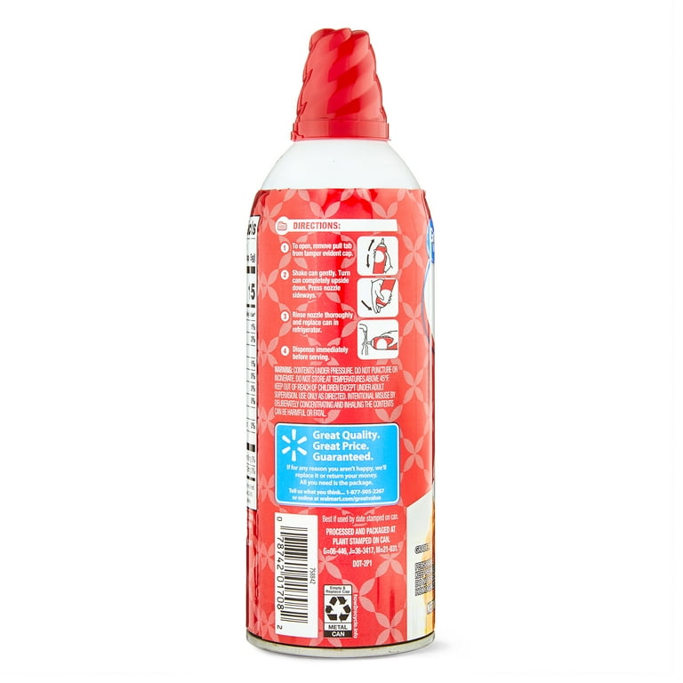 Great Value Original Whipped Topping, 6.5 oz