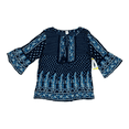 thumbnail image 3 of Bila Women's Paisley Print Bell Sleeve Blouse Peasant Top, 3 of 3