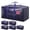 DarkBlue, variant on Extra Large Heavy Duty Moving Bags With Reinforced Zipper Wide Handles Moisture Resistant Storage Bins Packing Cubes For Clothes College Dorm Travel Home Organization