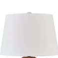 thumbnail image 6 of Gyen 29 Inch Table Lamp, Antique White Pattern Pot Base, Gray Empire Shade, 6 of 8