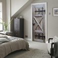 thumbnail image 2 of (95x215cmI)Door Sticker Trompe l'oeil Effect 3D Interior PVC Wall Stickers for Decoration Wall Living Room Kitchen Bedroom Bathroom Wallpaper, 2 of 5
