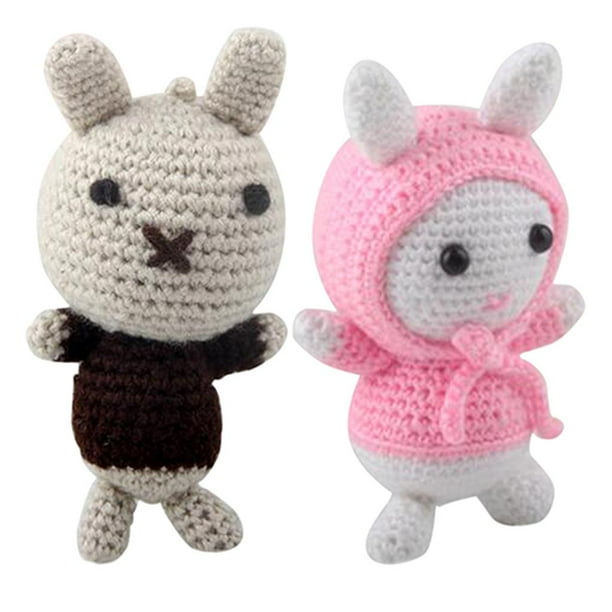 Cartoon Rabbit Crochet Kits Knitting Animal Material - Walmart.ca