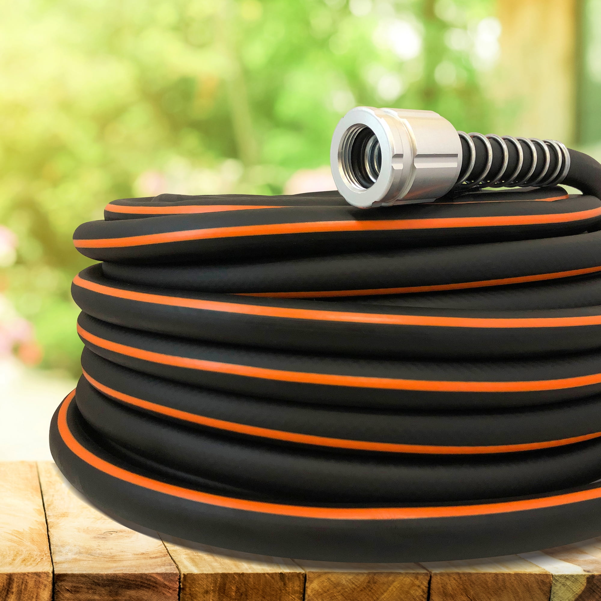 Strongway Flextreme Water Hose, 5/8in. x 100ft., 5/8in. Connection, 300 PSI