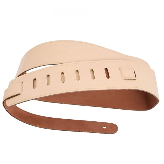 SEPTRIO 1Set Brown Pu Leather Guitar Strap with Adjustable Length for Electric Acoustic Bass Guitars 46.37X2.48X0.20In