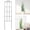 2PCS, variant on 19.68" H x 5.9" W Metal Garden Trellis for Climbing Plants, Black Iron Wire Grid Panel, Small Indoor Potted Plant Support, 1PACK