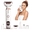 White, variant on Hoeylife 5-in-1 Electric Shaver Rechargeable Painless Hair Remover Grooming Kit for Women