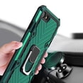 thumbnail image 2 of Military-Style Hybrid Armor Case with Ring Holder for iPhone SE (3rd gen & 2nd gen) and iPhone 8/7 - Midnight Green, 2 of 5