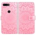 thumbnail image 3 of Case for Oneplus 5 Wallet Case Leather Premium PU Embossed Design Magnetic Closure Protective Cover with Card Slots for Oneplus 5, Rose Gold, 3 of 5