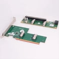 thumbnail image 5 of Tarjeta PCIe 5.0 X16 A MCIO Dividida con Placa Base MCIO Dual para Adaptador de Expansión de Conexión de Tarjeta Gráfica Discreta EGPU, 5 of 5