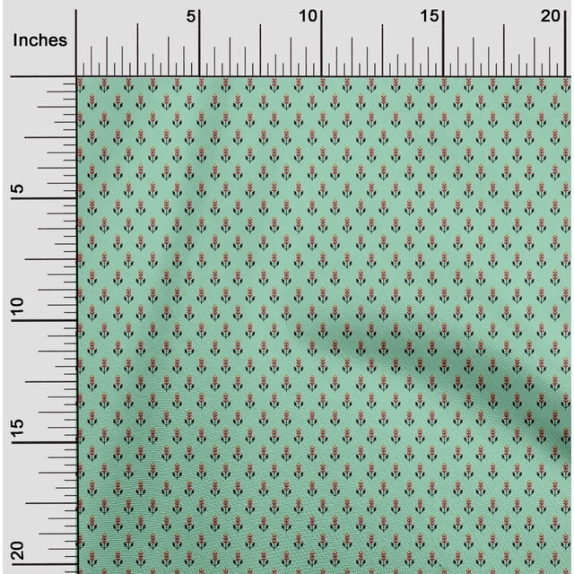 oneOone Cotton Silk Fabric Arrow Geometric Print Fabric BTY 42 Inch Wide