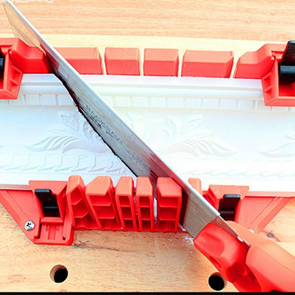 Miter Box, Red Miter Saw Case, For Wood Tile Gypsum