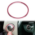 thumbnail image 4 of Car Ignition Trim Ring, Car Engine Ignition Push Trim Easy Installation Interior Decor   For Auto Interior Decoration Red,Blue, 4 of 8
