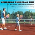 thumbnail image 3 of Zdle Graphite Pickleball Paddle Set, Lightweight, Honeycomb Core, Pink Purple, 3 of 7