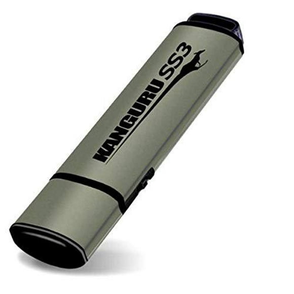 kanguru solutions 32 gb ss3 flash drive usb 3.0 with write-protect (kf3wp-32g)