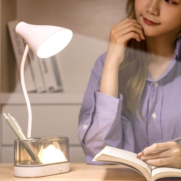 Raindrops 1 Set Dimmable Night Light Table Lamp for Nursery Use in White to School