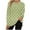 Yellow, variant on Crewneck Sweatshirts for Women Polka Dots Printed Cute Pullover Long Sleeve Tops Side Split Trendy Outfit (2XL, Purple)