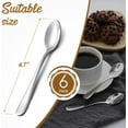 thumbnail image 2 of Set de Cucharas de Acero Inoxidable (12 Piezas), Cucharitas para Café, Espresso, Postre y Helado, para Hogar o Restaurante, 2 of 10