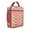 Red-2, variant on Crab Print Insulated Lunch Box, Leakproof Reusable Cooler Tote for Beach & Office - Portable Ocean Design Lunch Bag for Seafood Enthusiasts