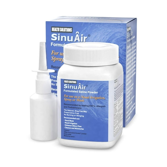 SinuAir Nasal Moisturizer & Irrigation System (200g Bottle)