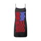 thumbnail image 3 of Puntoco Vestidos Mujer Verano Mujer Slim A-Line V-Cuello Día de la Independencia Impresión Sin Mangas Sling Falda Vestido, 3 of 3