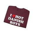thumbnail image 3 of Danish Boys Denmark Wife Girlfriend Husband Sweatshirt Gift Crew Neck Shirt, 3 of 3