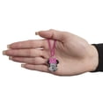 thumbnail image 3 of Disney Minnie Mouse Necklace for Women Pave Crystal, 16"+3" Pink Chain Fashion Minnie Necklace, Jewelry Official License, 3 of 5
