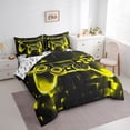 thumbnail image 3 of Manfei Neon Gamepad Bedding Sets King Size, Futuristic Game Console Bed in a Bag King size, Gaming Gamer Reversible Comforter Sets with Sheets, Lightweight Room Decoration, 7pcs, 3 of 6