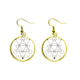 thumbnail image 1 of Ear Dangle Golden Drop Earring Jewelry Mujer Unbranded M, 1 of 3