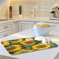 thumbnail image 6 of Dish Drying Mat Kitchen Pad Large Counter Absorbent Dish Mats Drainer Bright Yellow Sunflowers, 6 of 8