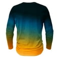 thumbnail image 3 of Mens Big and Tall T-Shirts, Henley Shirts for Men Fall Fashion Loose Fit Ombre Tie Dye Basic Button Up Long Sleeve Tshirts S-5XL, 3 of 3