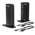 thumbnail image 1 of Estación de acoplamiento USB 3.0/USB-C con doble pantalla 4K para Win/Mac, 1 of 7