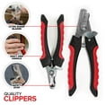 thumbnail image 6 of Modern Innovations Dog Grooming Arm, 12-Piece Dog Grooming Table Arm With Clamp & Tool Kit, Harness +Accessories for Small/Medium Dogs, Shears, Curved & Straight Haircut Scissors, Nail Clippers, Comb, 6 of 7
