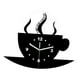 thumbnail image 3 of Reloj de pared colgante con forma de taza de café, ligero, decorativo, silencioso, para cafetería, oficina, bar, sala de estar, regalo, 3 of 9