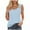 D1Light Blue, variant on DxhmoneyHX Womens Summer Tank Tops Trendy Sleeveless Fitted Camisole Shirts Casual Basic Slim Beach vacation Blouse
