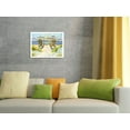 thumbnail image 4 of Wait For The Dawn - The Two of Us - Beach Chairs Ocean Twilight View - From an Original Watercolor Painting by Robin Wethe Altman - Japanese Unryu Rice Paper Art Print 24 x 32 in, 4 of 4